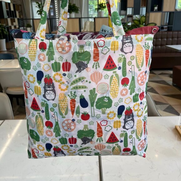 COPY - My Neighbor Totoro Corn Eco Bag Recycle Reusable Foldable Shopping Bag P… - Picture 3 of 7